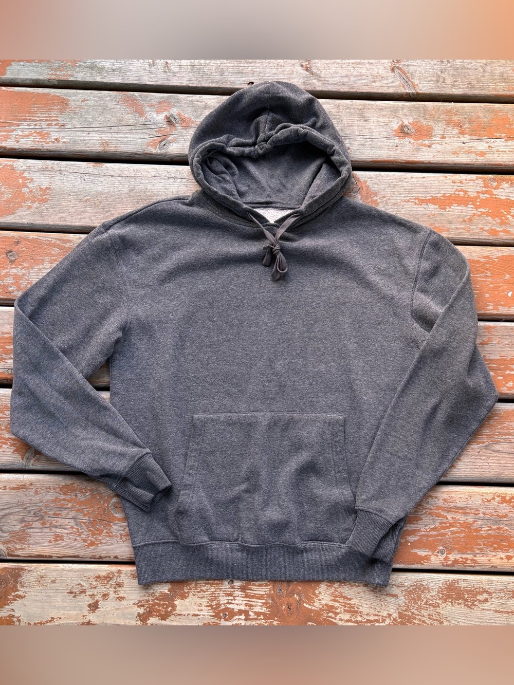Urban Heritage Basic Gray Pullover Hoodie - Size Small